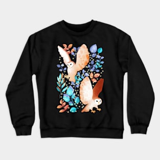 Brilliant Barn Owls Crewneck Sweatshirt